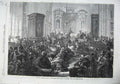 Old Antique Print War 1870 French Prisoners Church Onesime Donchery Sedan 19th