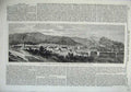 Old Antique Print War 1870 St Ingebert Prussians French Capture Saarbruck 19th
