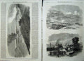 Old Antique Print War French Army 1870 Carignan Mouzon Battle Hills Art 19th
