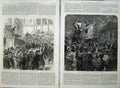 Old Antique Print 1870 Railway France War Ollivier Corps Legislatif Art 19th