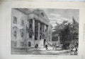 Old Antique Print 1871 Marriage Princess Louise Claremont Married Horse 19th