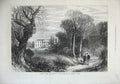 Old Antique Print 1871 Claremont Surrey Princess Louise Marquis Lorne Art 19th