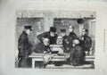 Original Old Antique Print 1871 Chelsea Hospital New Wars Warriors War Army