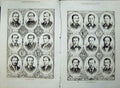 Old Antique Print 1871 Oxford Cambridge University Boat Race Crews Men 19th