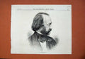 Original Old Antique Print 1871 Portrait Man Mr Frost Esq R.A 19th