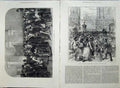 Antique Old Print *0194 1871 Prince Wales Sandringham Church Marlborough Art
