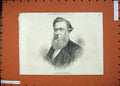 Old Antique Print 1871 Portrait Rev John James Wesleyan Methodist Church 19th