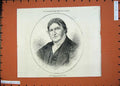 Original Old Antique Print 1871 Portrait Sir Acland Devon England Man Victorian