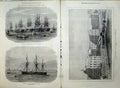 Antique Old Print 872 Lord Mayo Funeral Government House Ships Daphne Art