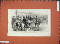 Old Antique Print 1872 Duke Edinburgh Dublin Phoenix Park Horses Army War 19th