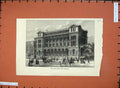 Original Old Antique Print 1872 New Science Schools South Kensington Fine Art