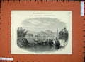 Old Antique Print 1872 Looshai Expedition Barak River Cachar Boats Hills 19th