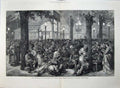 Old Antique Print Palais De L'Industrie Champs Elysees 1872 French Loan 19th