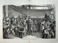Old Antique Print 1872 Steerage German Lloyd'S Atlantic Steam Ship Art 19th