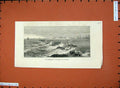 Old Antique Print 1872 New Breakwater Harbour Alexandria Lighthouse Ships 19th