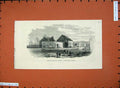 Original Old Antique Print 1872 Railway Accident Kirtlebridge Dumfries Scotland