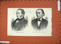 Original Old Antique Print 1872 Baron Hanmer Flint Sionii Iwakura Japanese Men