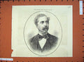 Original Old Antique Print 1872 Portrait Sir Richard Wallace Bart Man Art 19th