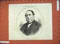 Old Antique Print 1872 Count Sclopis President Geneva Court Arbitration 19th