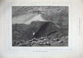 Old Antique Print 1873 Tunrner'S Liber Studiorum Hind Head Hill Sheep Art 19th