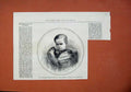 Old Antique Print 1873 Prince Frederick William Hesse Darmstadt Son Alice 19th