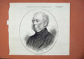 Original Old Antique Print 1873 Portrait Late Earl Zetland Man 19th