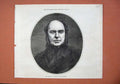Original Old Antique Print 1873 Portrait Mr Graves Liverpool Parliament 19th