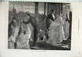 Original Old Antique Print 1873 Fine Art Men Women Romance Party Brewtnall 19th