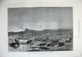 Old Antique Print 1873 Khiva Expedition Persian Slaves Killed Turkomans 19th