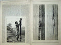 Antique Print *0201 1873 Ashantee War Girl Ju-Ju Castle Fantee Accra Cape