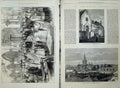 Old Antique Print 1873 Paray-Le-Monial Pilgrimage Chapel Convent Church 19th