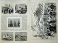 Old Antique Print Prince Wales Ship Holyhead Breakwater 1873 Peronelle 19th