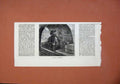 Original Old Antique Print 1873 Fine Art Sanpan Shanghai China Man Victorian