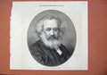 Original Old Antique Print 1873 Portrait Dr Candlish Edinburgh Scotland Man