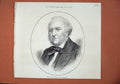 Original Old Antique Print 1873 Portrait Lord Westbury Ex-Lord Chancellor Man