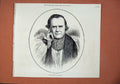 Original Old Antique Print 1873 Portrait Late Bishop Winchester Man Church 19th