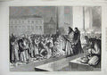Original Old Antique Print 1874 Easter Isaac Cathedral St Petersburg Russia