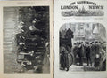 Old Antique Print 1874 Funeral Livingstone Westminster Abbey Southampton 19th