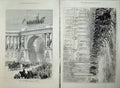 Antique Old Print 1874 Emperor Austria St Petersburg Prince Wales Prussia 19th