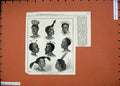 Old Antique Print 1874 Natives Ugogo East Central Arfica Hairstyles Heads 19th