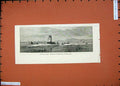 Original Old Antique Print 1874 Indian Famine Steam Tugs Lighters Grain Ship