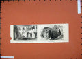 Original Old Antique Print 1874 Inner Courtyard King Ashantee Palace War Drums