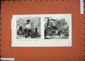 Old Antique Print 1874 Ashantee War Missionary Fall Tree Camp Natives Art 19th