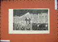 Old Antique Print 1874 Royal Marriage Moscow Governor'S Palace Ball Art 19th