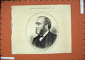 Old Antique Print 1874 Mr Smith Financial Secretary Treasury Man Portrait 19th