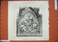 Original Old Antique Print 1874 Monument Highlanders Army Dunkeld Cathedral
