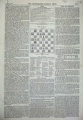 Original Old Antique Print 1874 Twenty Two Pages Illustrated London News Paper
