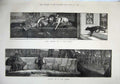 Old Antique Print 1874 Good Friends Autumn Alma Tedema Girl Dog Fine Art 19th
