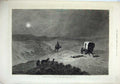 Old Antique Print 1874 Pontoon Vaal River Klipdrift African Diamond Field 19th