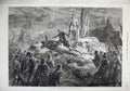 Old Antique Print 1874 Scene Richard De Lion Drury Lane Theatre Fine Art 19th